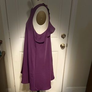 Loft purple dress. Size medium